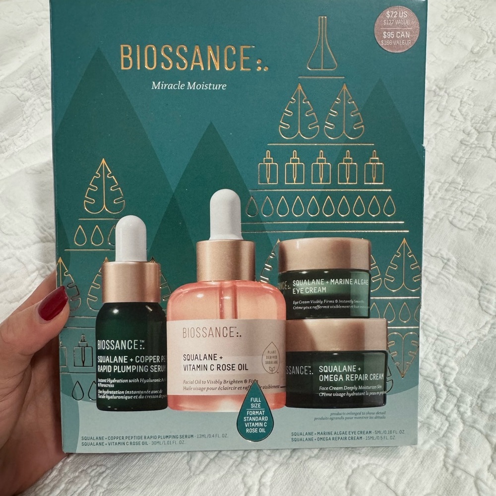 Biossance miracle moisture set